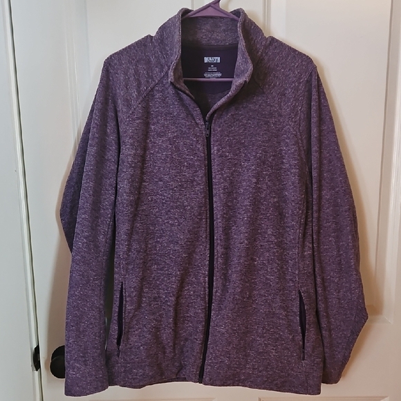 Duluth Trading Co Jackets & Blazers - Duluth Trading 2X No-pill Purple Warm Cozy Jacket EUC "Frost Lake Fleece"